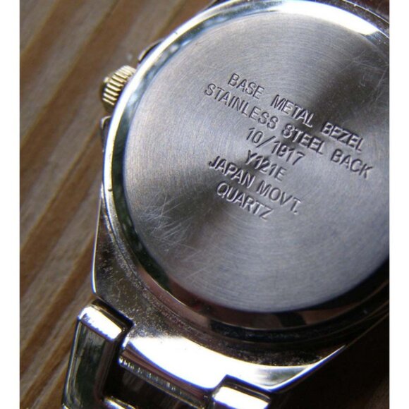 New ANNE KLEIN Silver Metal Analog Watch Japan Movt Quartz - Picture 6 of 8